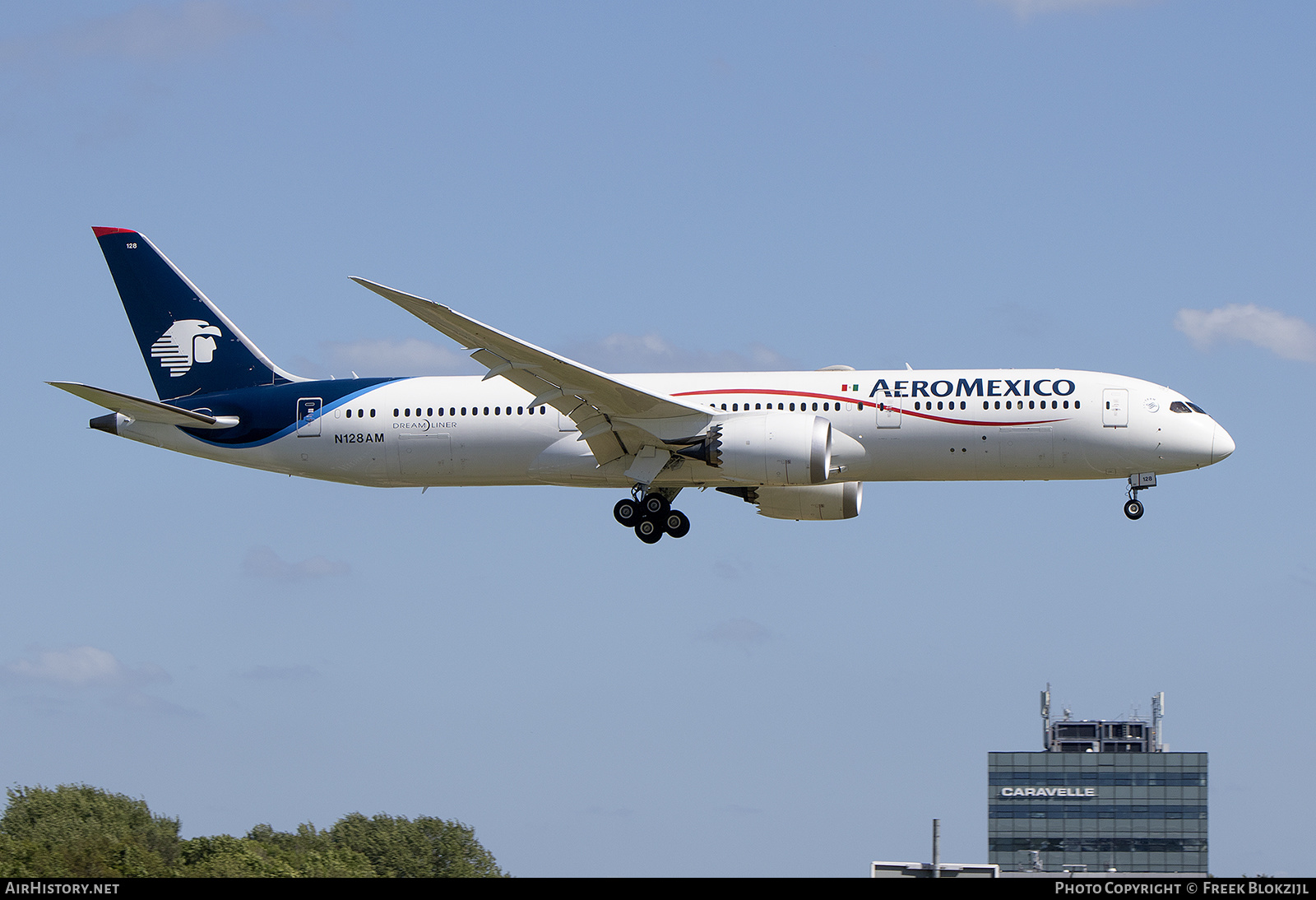 Aircraft Photo of N128AM | Boeing 787-9 Dreamliner | AeroMéxico | AirHistory.net #468334