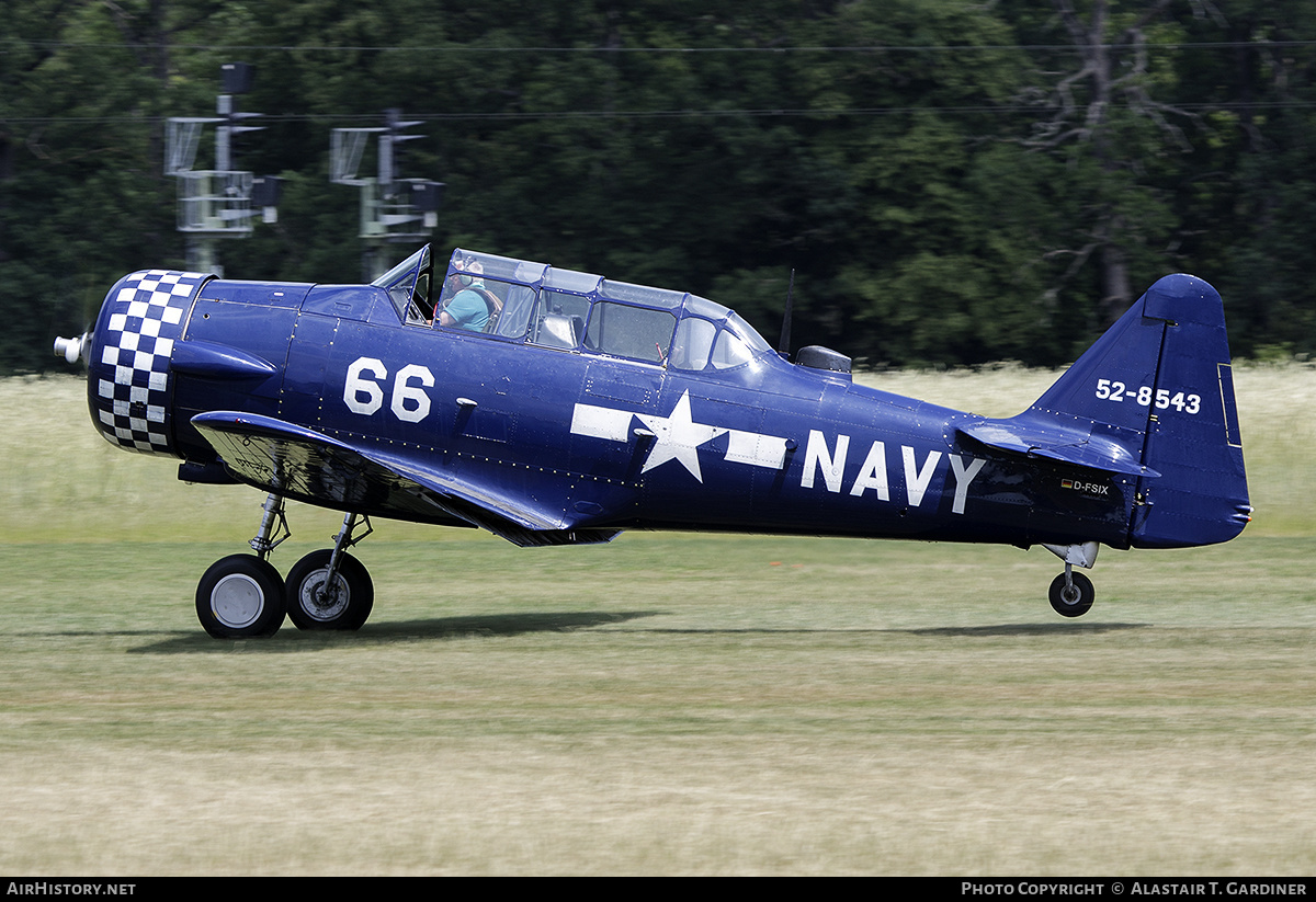 Aircraft Photo of D-FSIX / 52-8543 | North American T-6J Harvard Mk IV | USA - Navy | AirHistory.net #468339