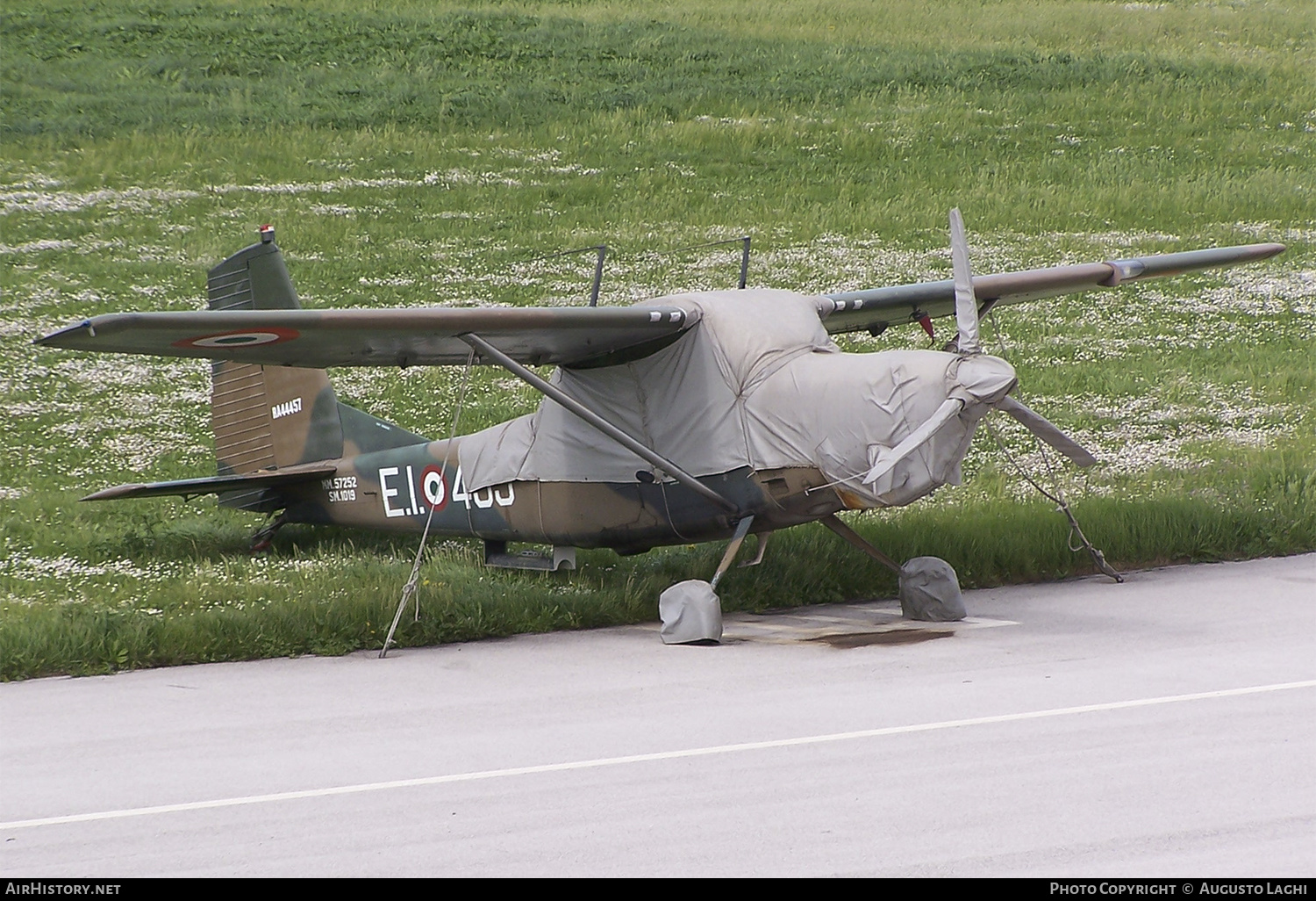 Aircraft Photo of RA-44467 / MM57252 | SIAI-Marchetti SM-1019A | Italy - Army | AirHistory.net #468355