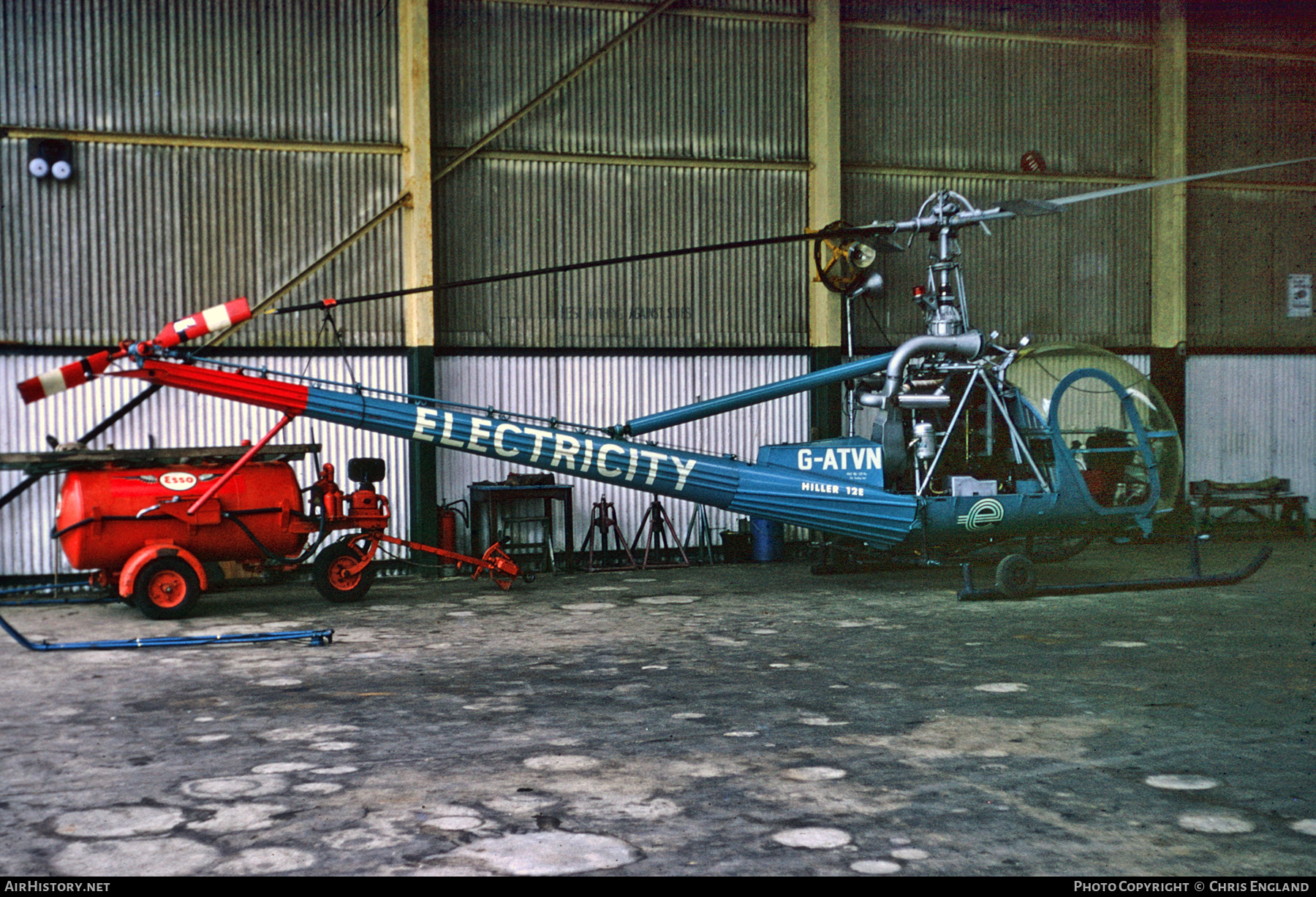 Aircraft Photo of G-ATVN | Hiller UH-12E | AirHistory.net #468357
