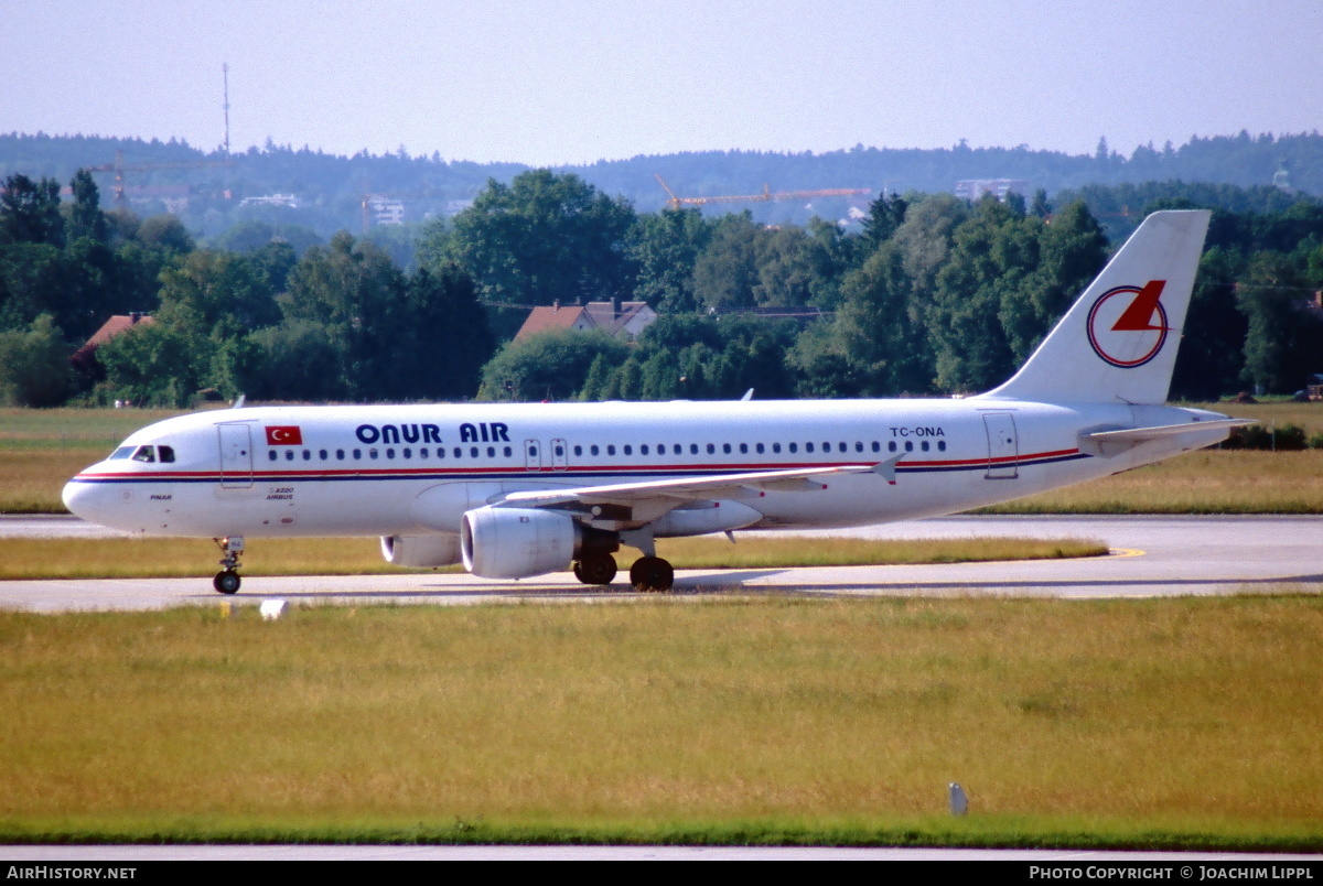 Aircraft Photo of TC-ONA | Airbus A320-211 | Onur Air | AirHistory.net #468358