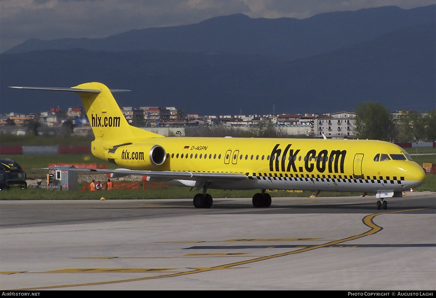 Aircraft Photo of D-AGPN | Fokker 100 (F28-0100) | Hapag-Lloyd Express | AirHistory.net #468362