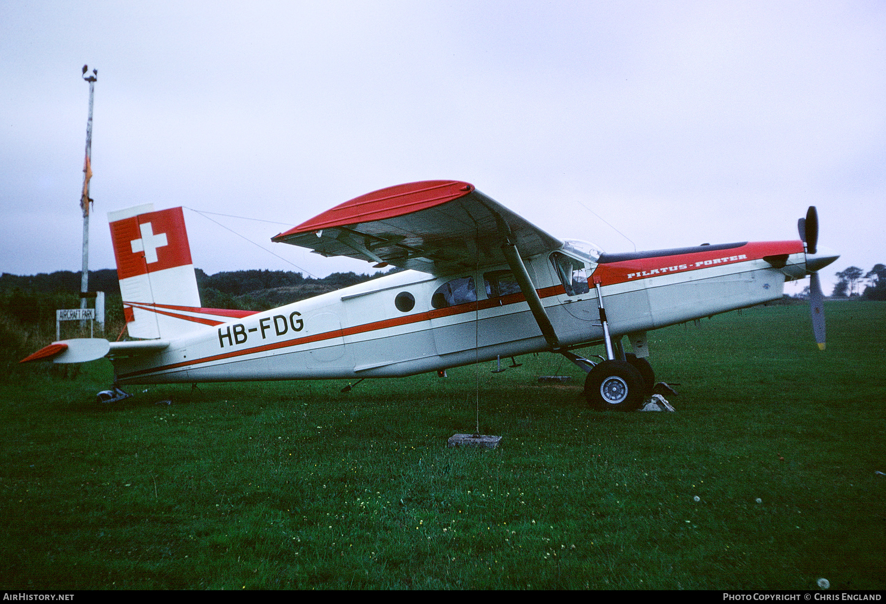 Aircraft Photo of HB-FDG | Pilatus PC-6/B1-H2 Turbo Porter | AirHistory.net #468369