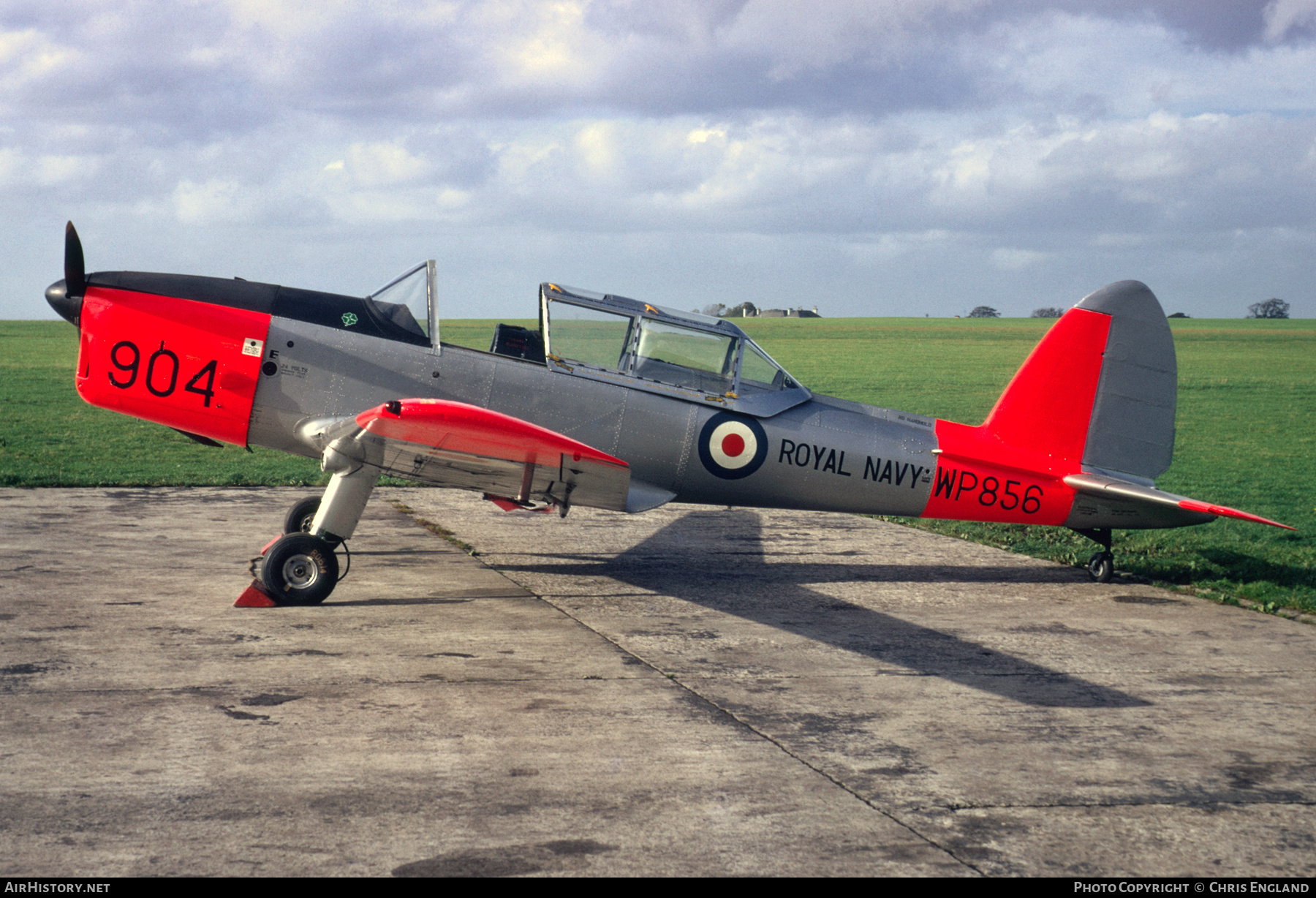 Aircraft Photo of WP856 | De Havilland Canada DHC-1 Chipmunk T10 | UK - Navy | AirHistory.net #468387