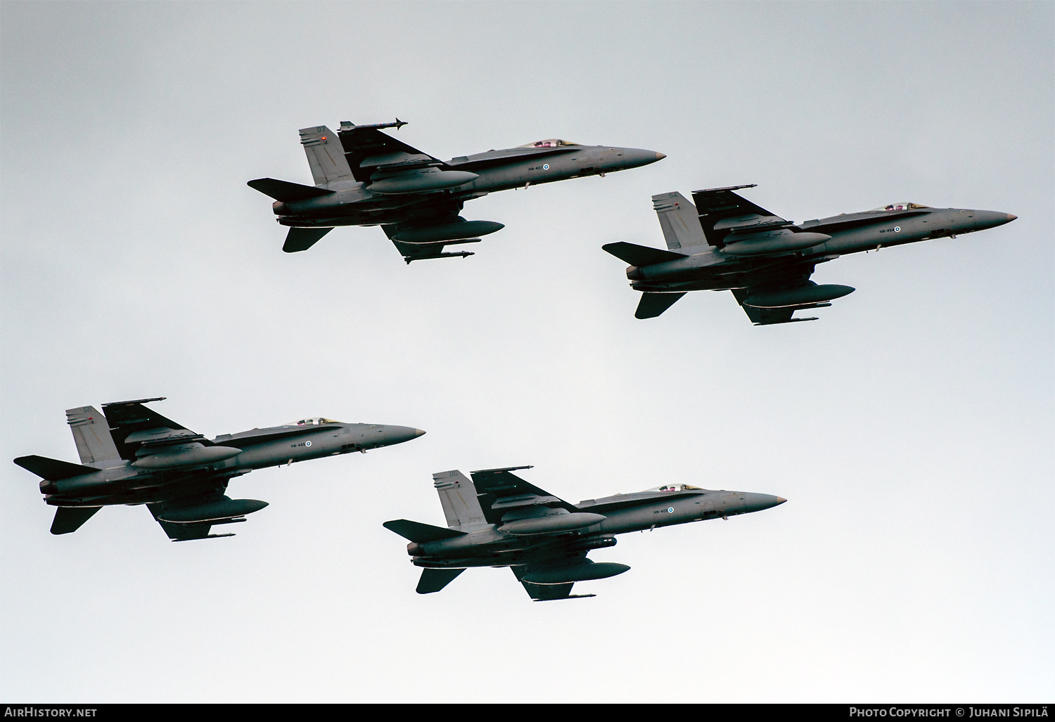 Aircraft Photo of HN-454 | McDonnell Douglas F/A-18C Hornet | Finland - Air Force | AirHistory.net #468388