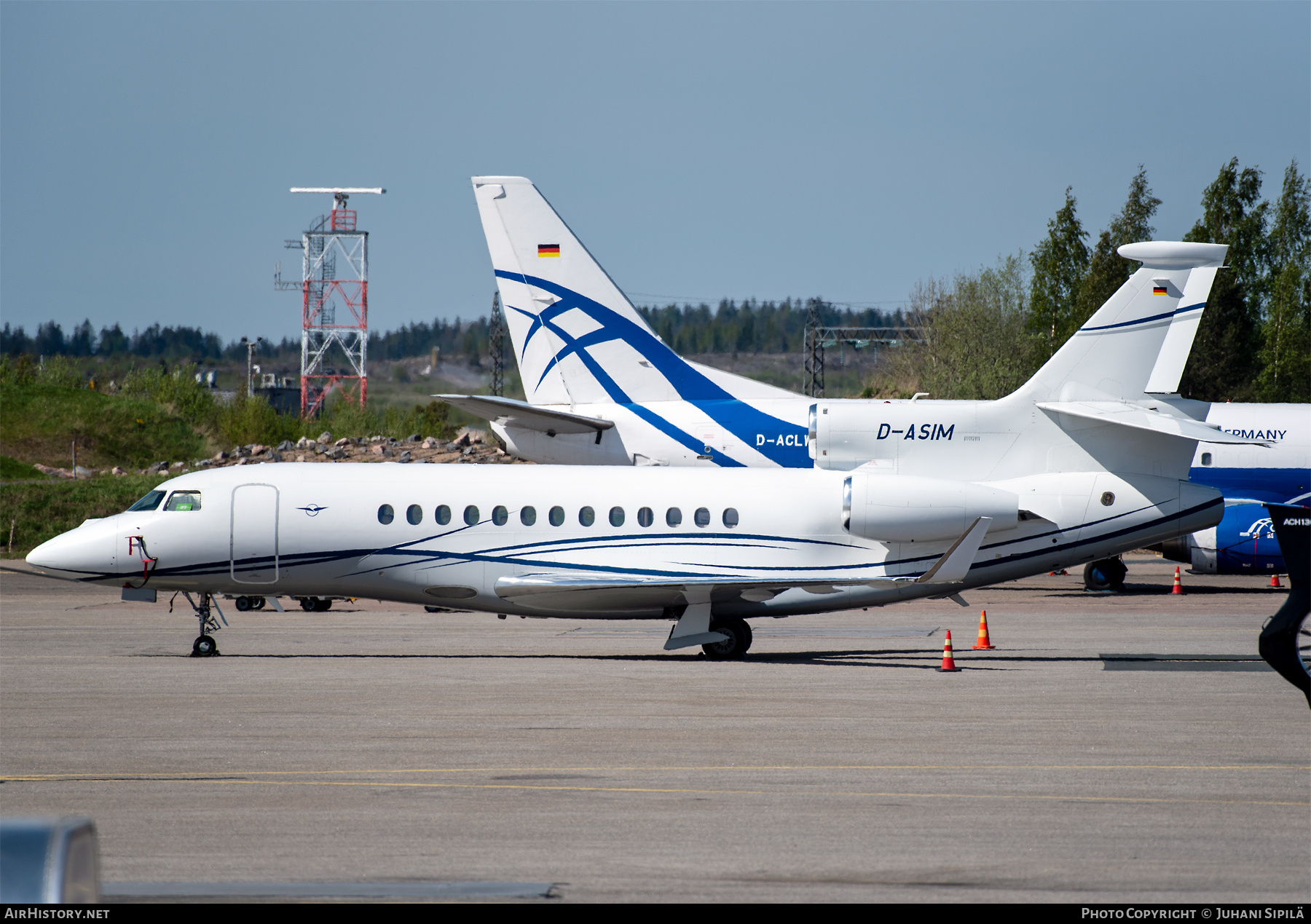 Aircraft Photo of D-ASIM | Dassault Falcon 7X | Air Hamburg | AirHistory.net #468394
