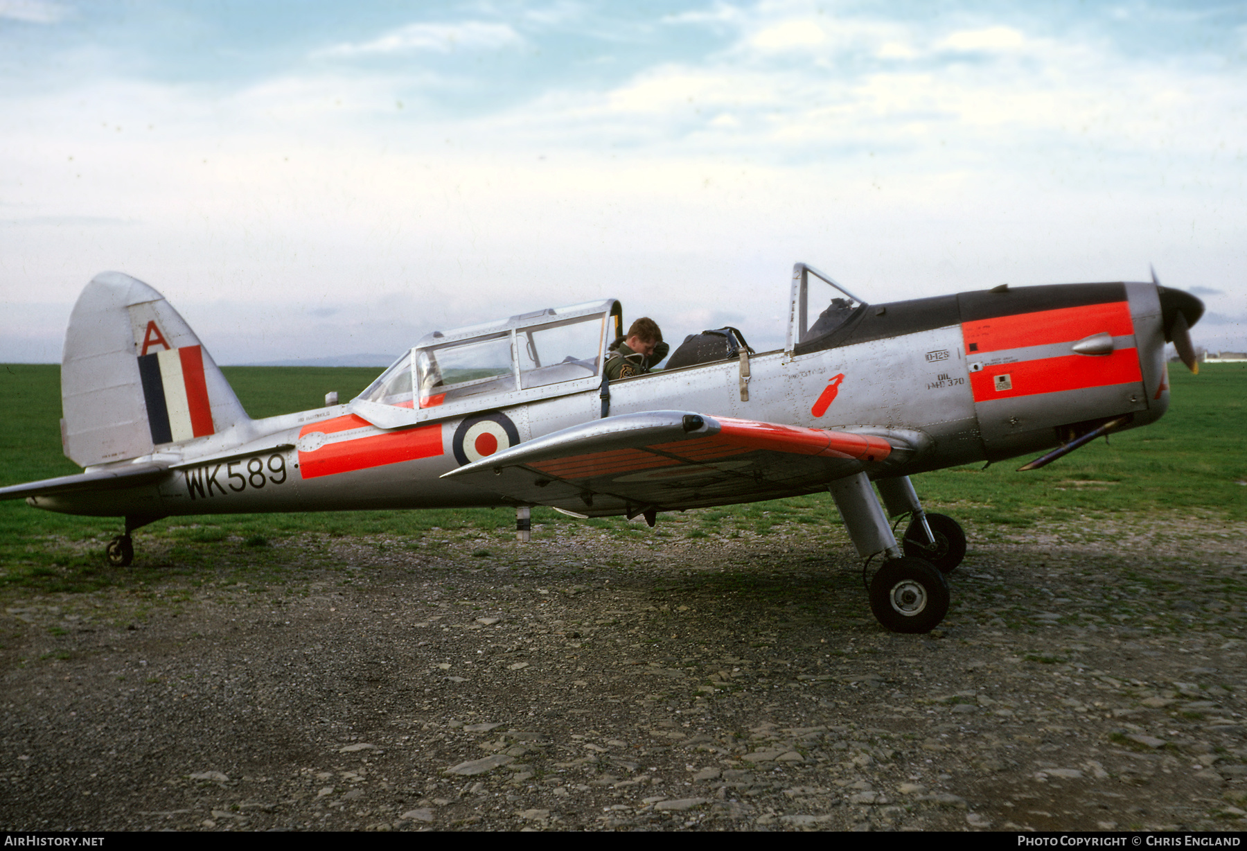 Aircraft Photo of WK589 | De Havilland Canada DHC-1 Chipmunk T10 | UK - Air Force | AirHistory.net #468402