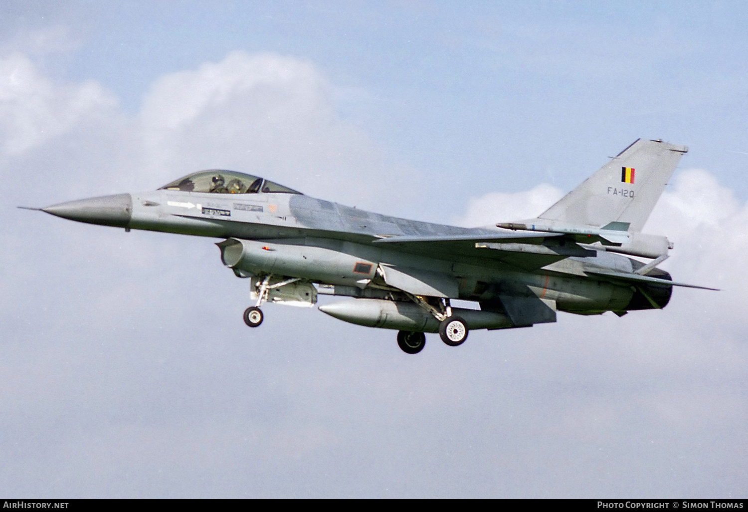 Aircraft Photo of FA-120 | General Dynamics F-16A Fighting Falcon | Belgium - Air Force | AirHistory.net #468430