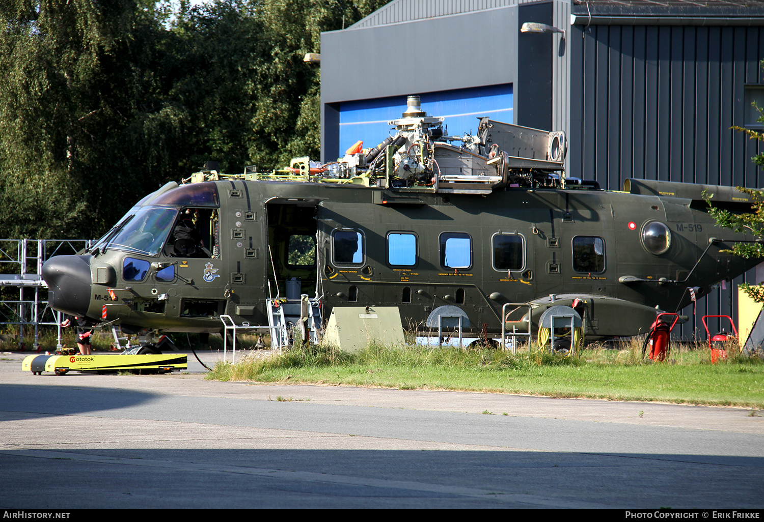 Aircraft Photo of M-519 | AgustaWestland EH101-512 Merlin Joint Supporter | Denmark - Air Force | AirHistory.net #468449