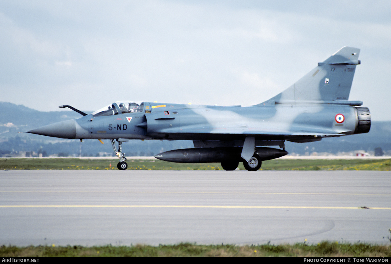 Aircraft Photo of 77 | Dassault Mirage 2000C | France - Air Force | AirHistory.net #468451