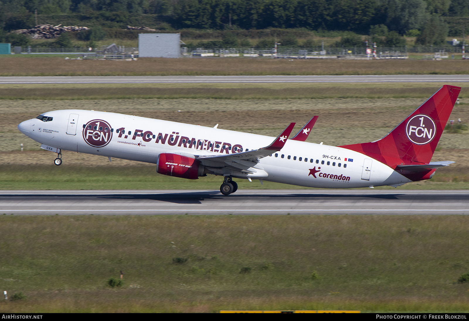 Aircraft Photo of 9H-CXA | Boeing 737-85R | Corendon Airlines | AirHistory.net #468452