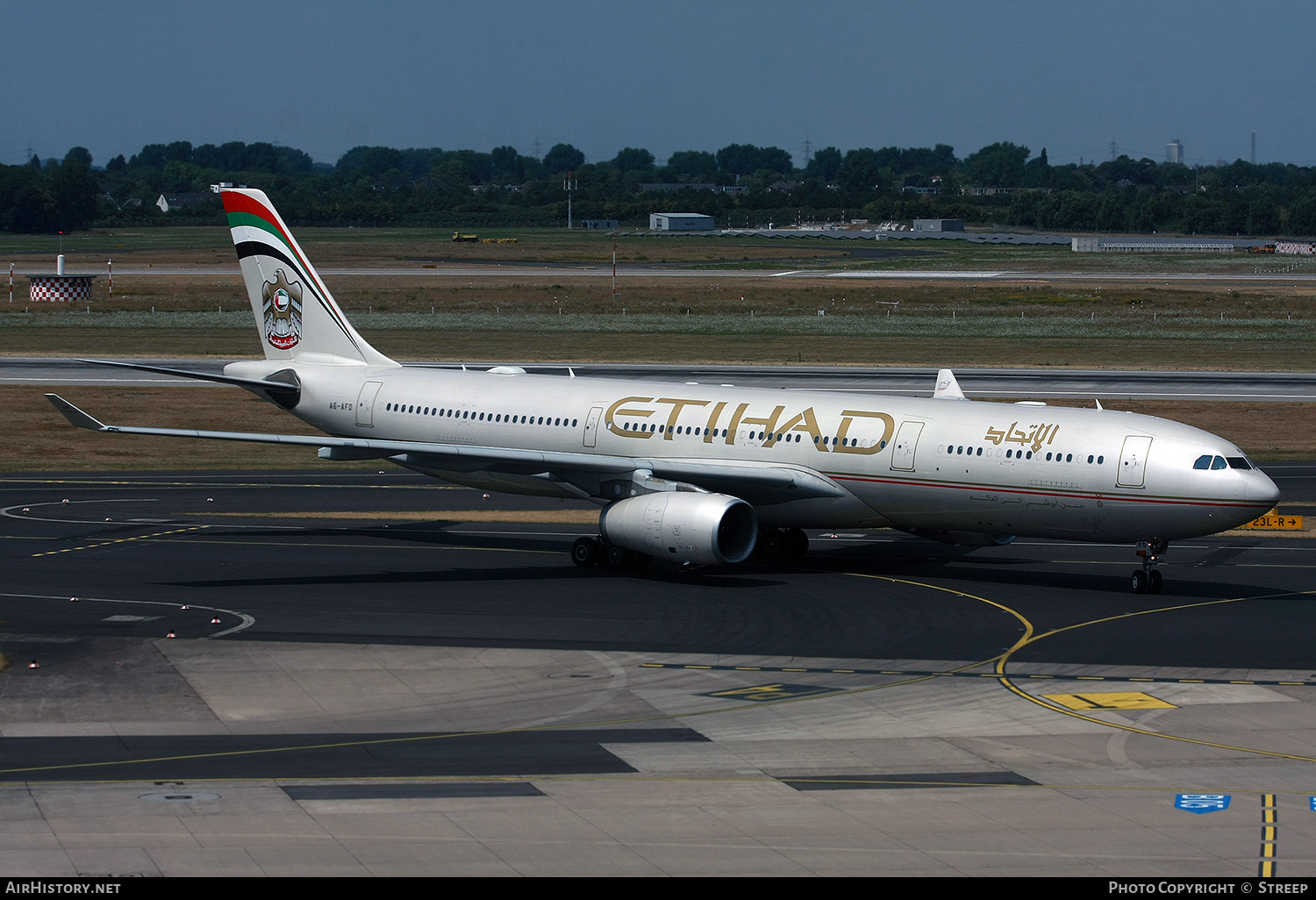 Aircraft Photo of A6-AFD | Airbus A330-343 | Etihad Airways | AirHistory.net #468458