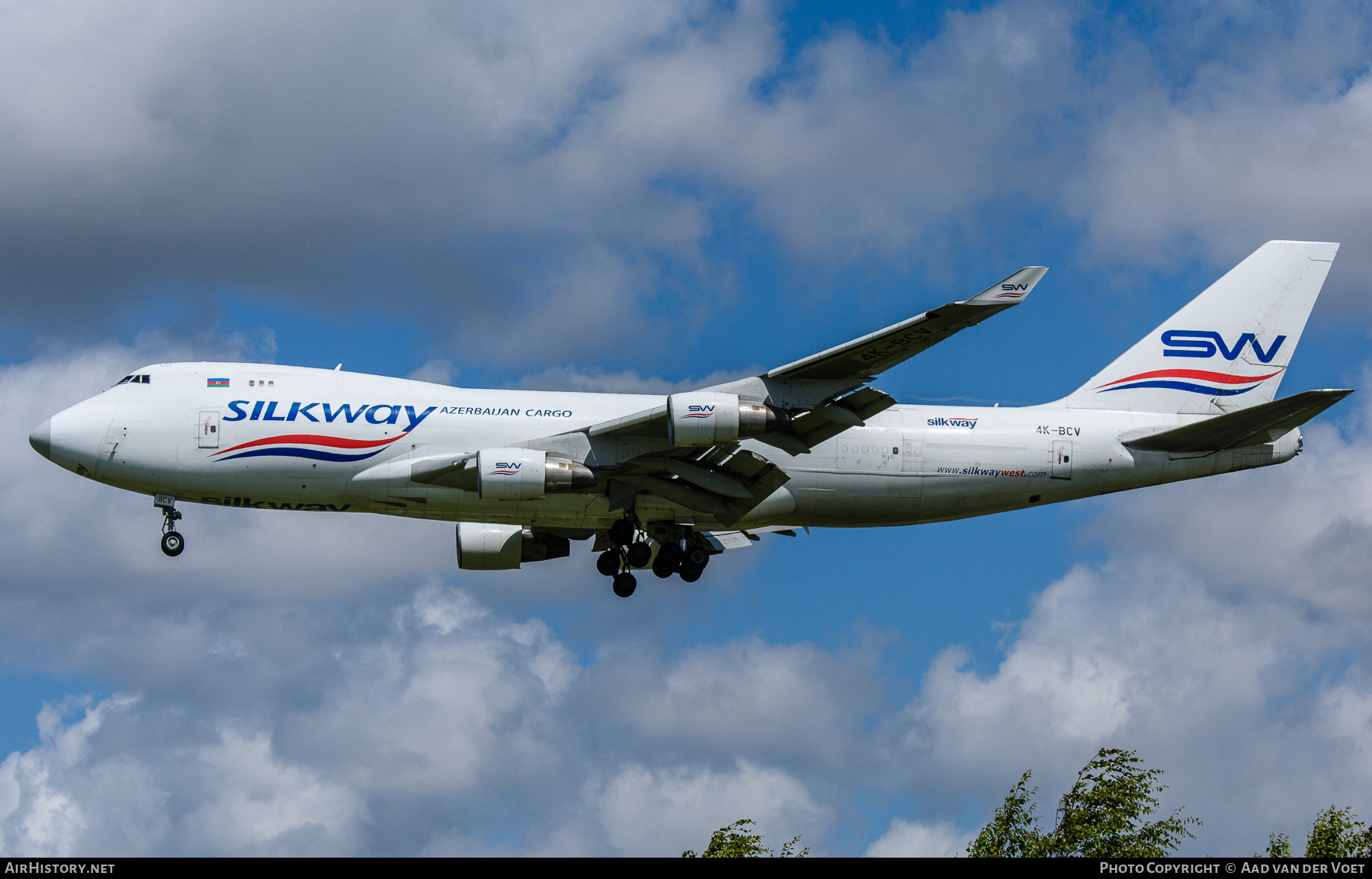 Aircraft Photo of 4K-BCV | Boeing 747-4H6F/SCD | SilkWay Azerbaijan Cargo | AirHistory.net #468459