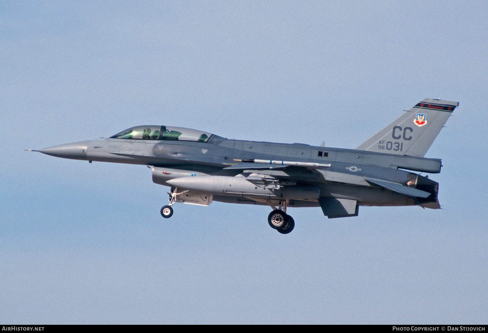 Aircraft Photo of 96-5031 / AF96-031 | General Dynamics F-16D Fighting Falcon | USA - Air Force | AirHistory.net #468470