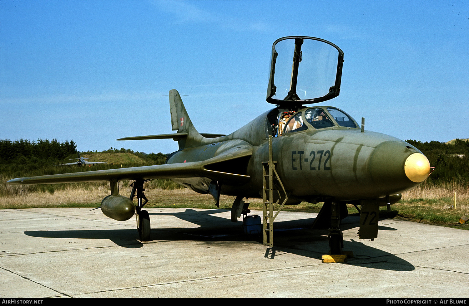 Aircraft Photo of ET-272 | Hawker Hunter T53 | Denmark - Air Force | AirHistory.net #468478