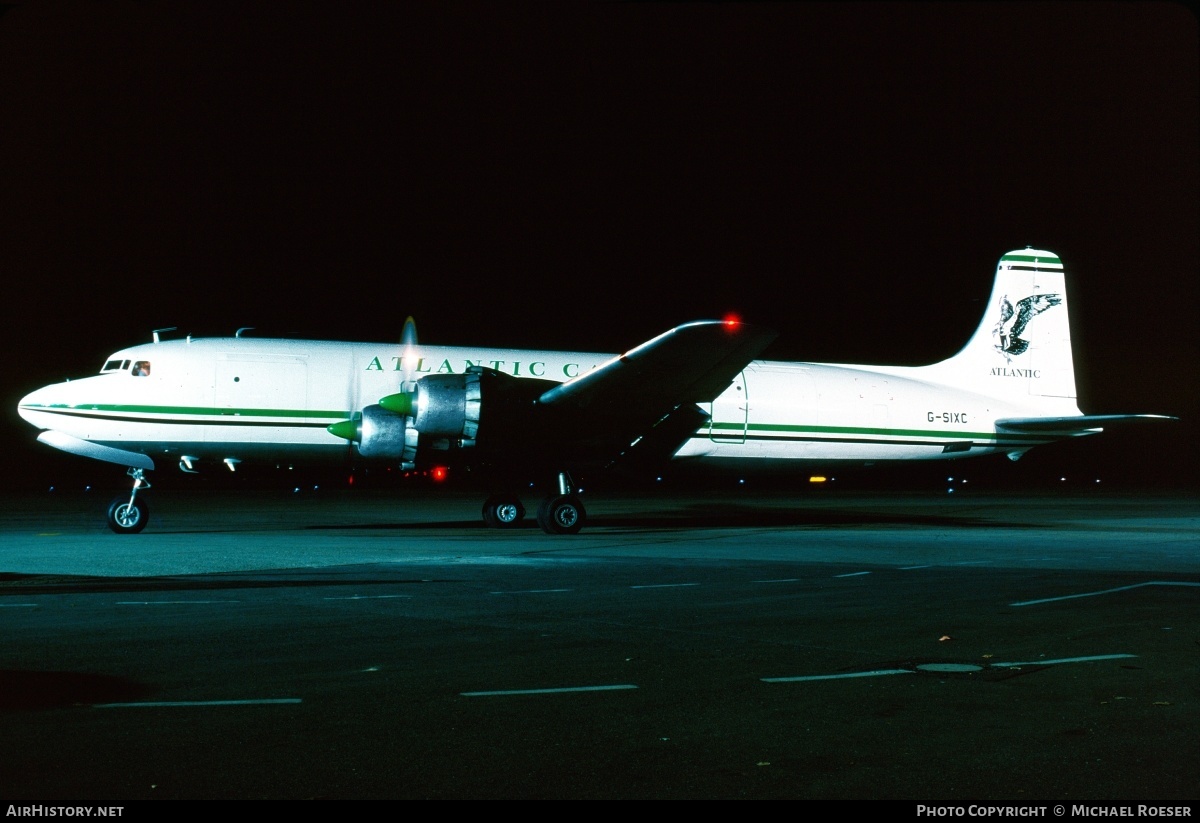 Aircraft Photo of G-SIXC | Douglas DC-6B(C) | Atlantic Cargo | AirHistory.net #468486