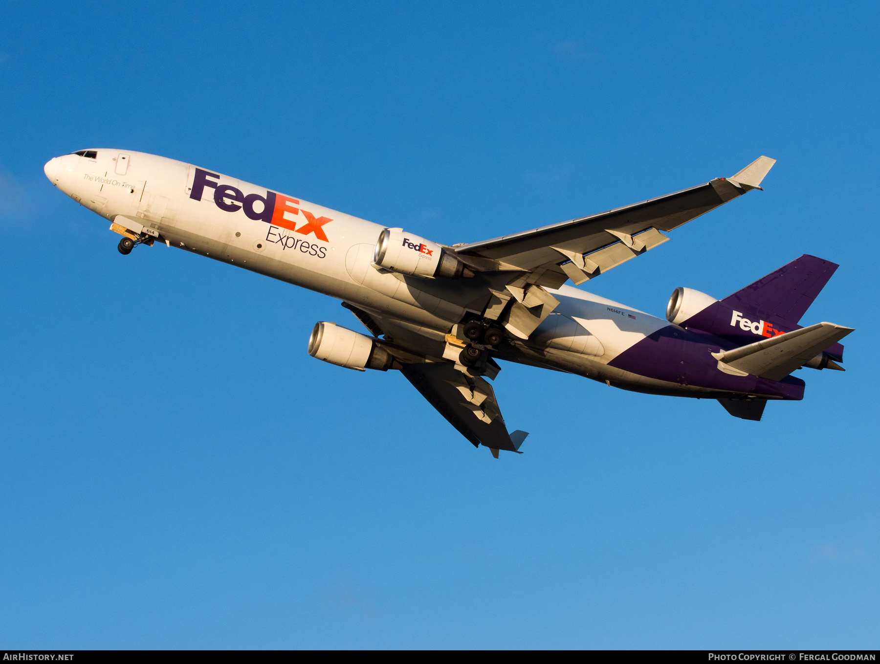 Aircraft Photo of N614FE | McDonnell Douglas MD-11F | FedEx Express | AirHistory.net #468493