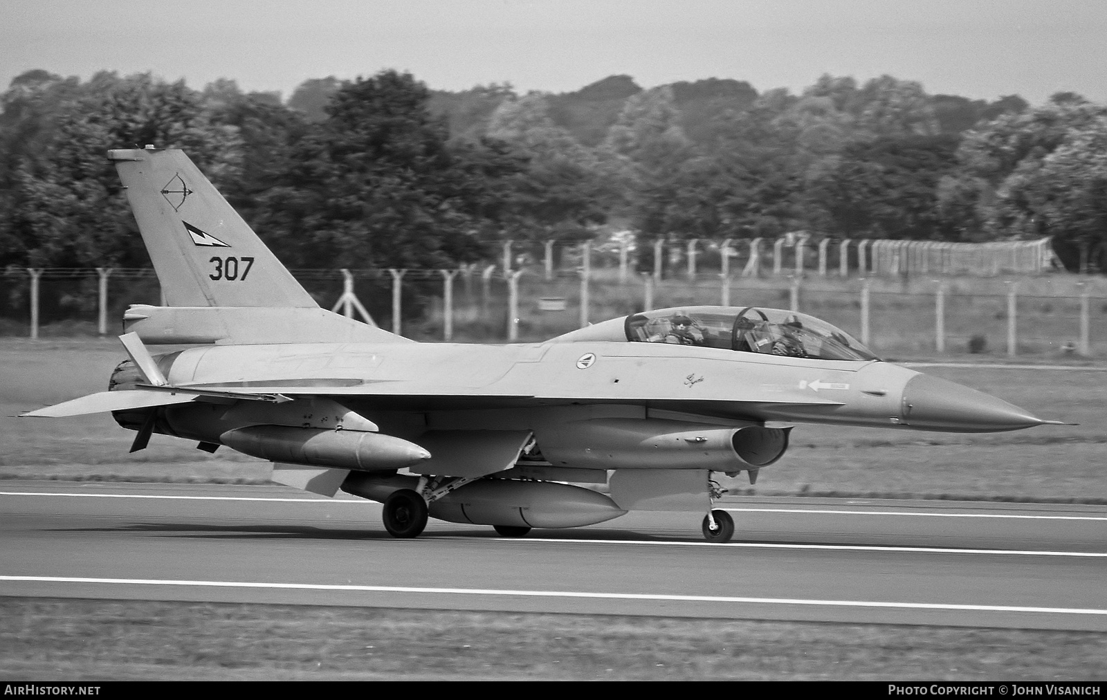 Aircraft Photo of 307 | General Dynamics F-16B Fighting Falcon | Norway - Air Force | AirHistory.net #468509