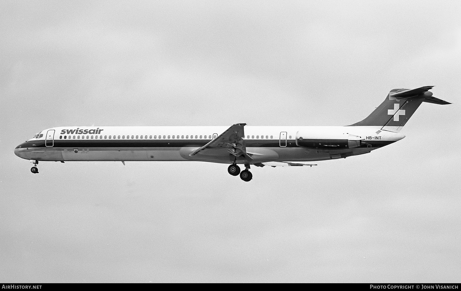 Aircraft Photo of HB-INT | McDonnell Douglas MD-81 (DC-9-81) | Swissair | AirHistory.net #468510