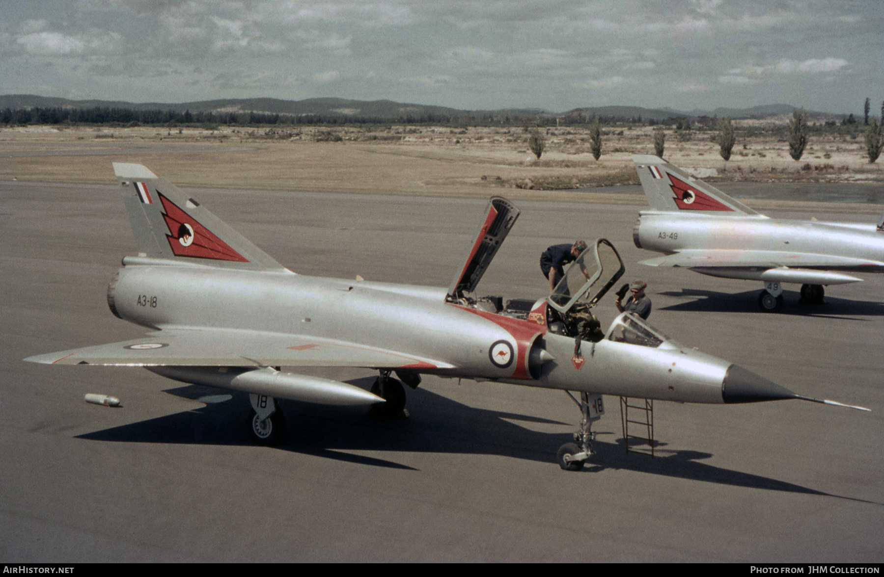 Aircraft Photo of A3-18 | Dassault Mirage IIIO(F) | Australia - Air Force | AirHistory.net #468517