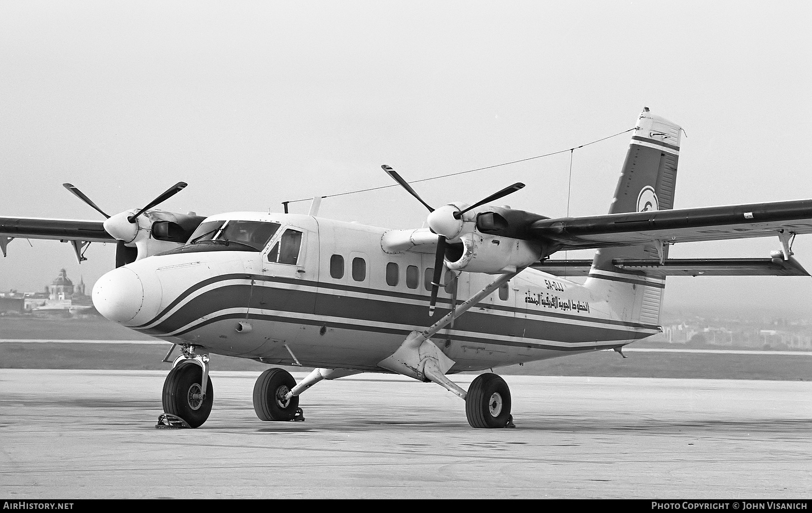 Aircraft Photo of 5A-DJJ | De Havilland Canada DHC-6-300 Twin Otter | Jamahiriya Air Transport | AirHistory.net #468527