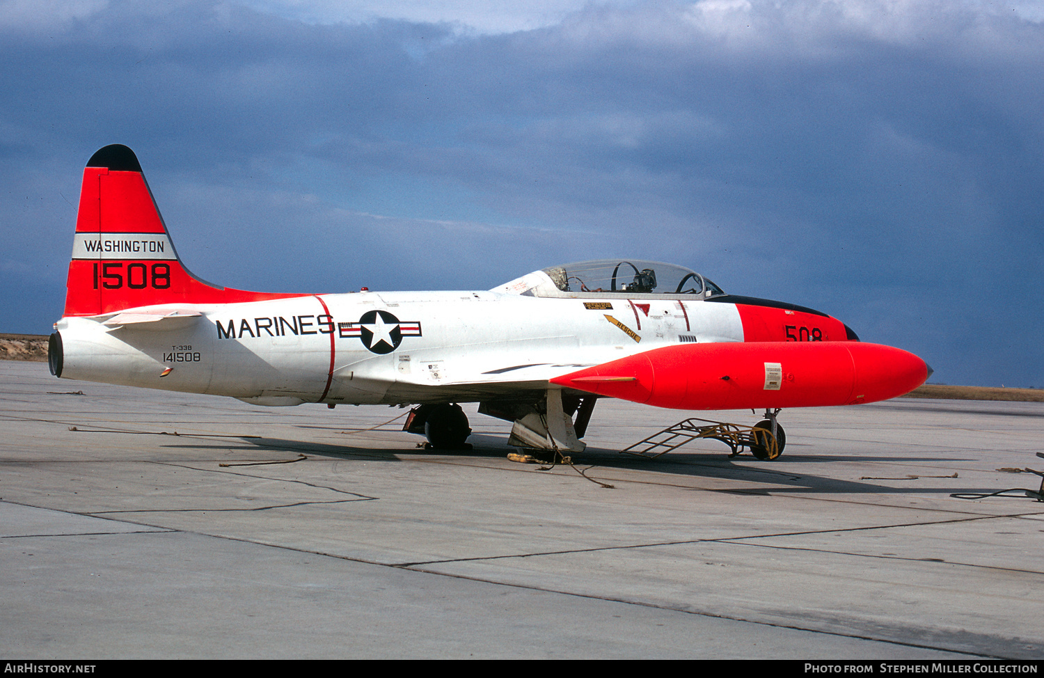 Aircraft Photo of 141508 / 1508 | Lockheed T-33B | USA - Marines | AirHistory.net #468533