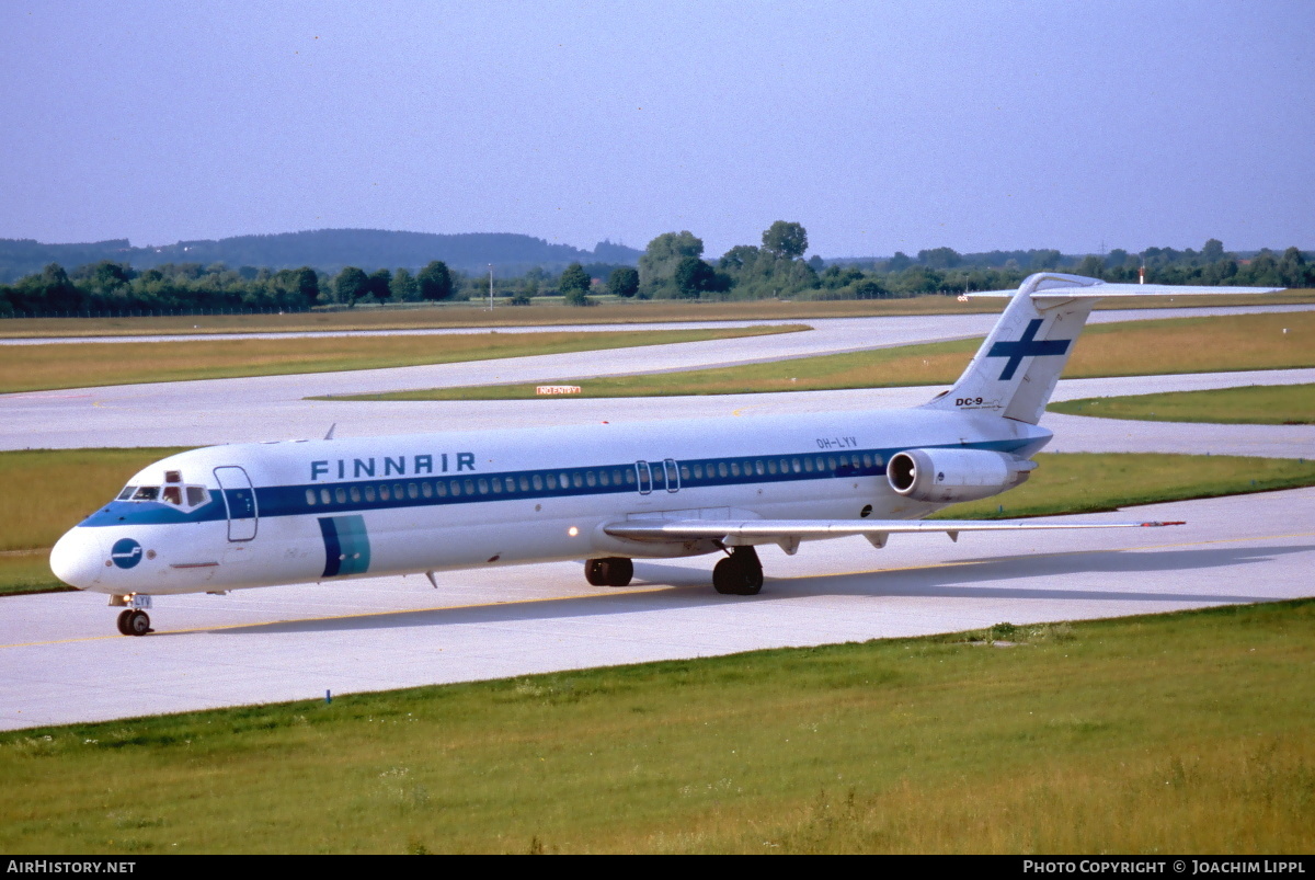 Aircraft Photo of OH-LYV | McDonnell Douglas DC-9-51 | Finnair | AirHistory.net #468534
