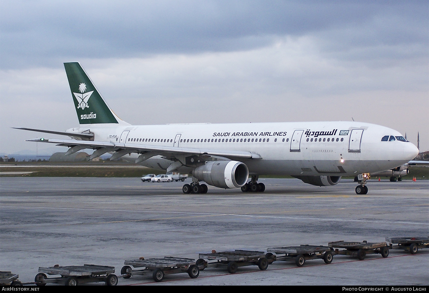 Aircraft Photo of TC-FLK | Airbus A300B4-2C | Saudia - Saudi Arabian Airlines | AirHistory.net #468538