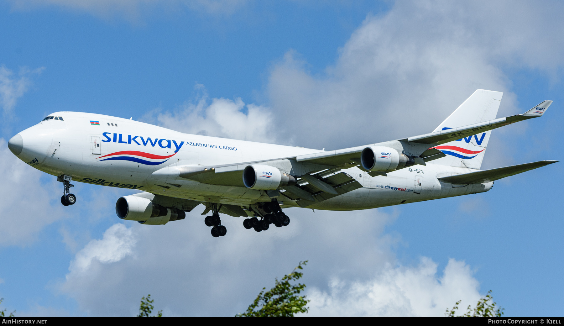 Aircraft Photo of 4K-BCV | Boeing 747-4H6F/SCD | SilkWay Azerbaijan Cargo | AirHistory.net #468547