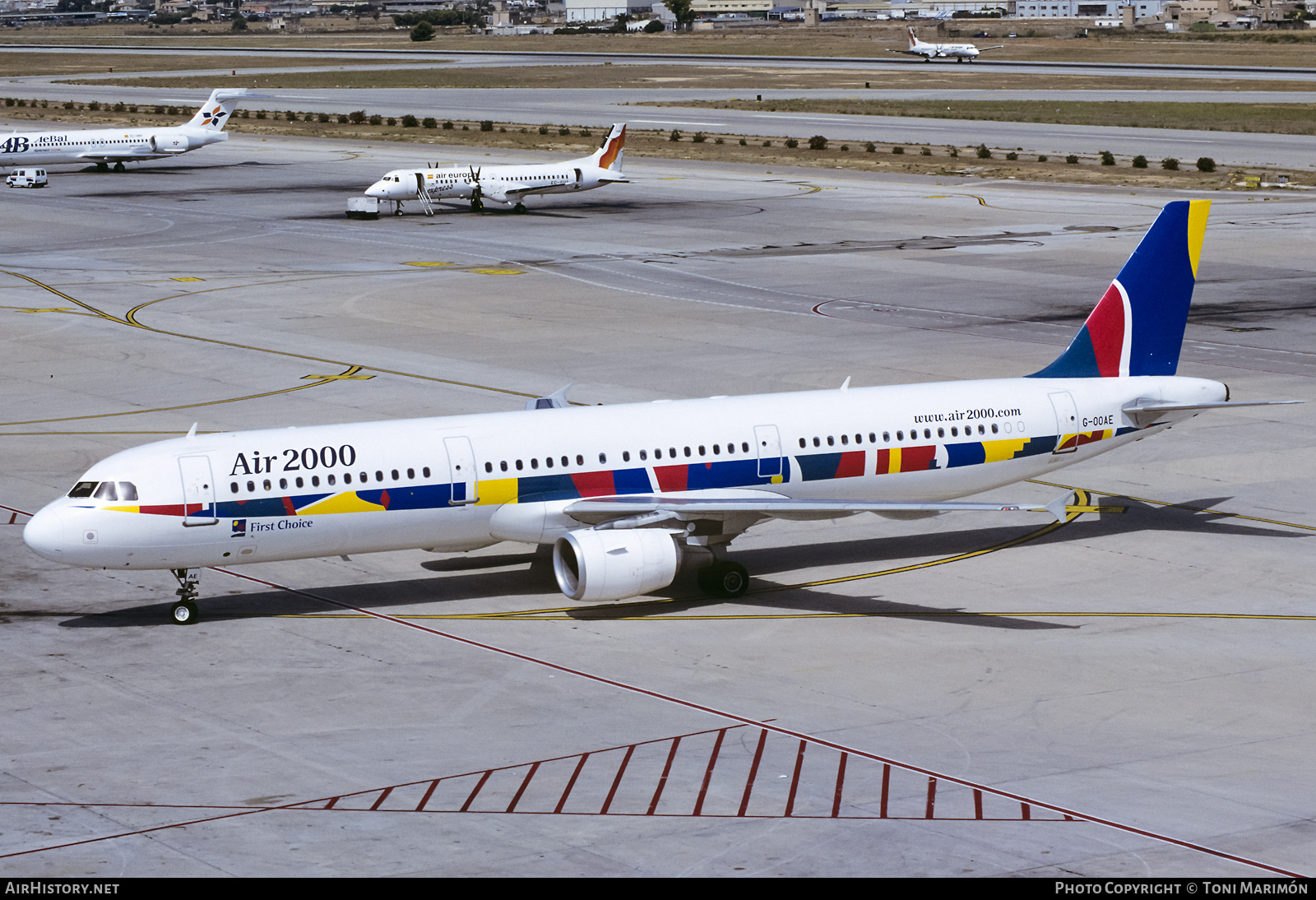 Aircraft Photo of G-OOAE | Airbus A321-211 | Air 2000 | AirHistory.net #468572