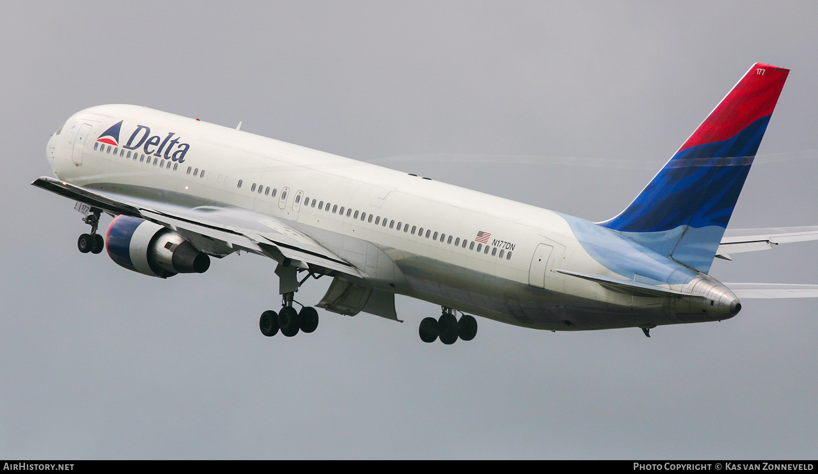 Aircraft Photo of N177DN | Boeing 767-332/ER | Delta Air Lines | AirHistory.net #468573