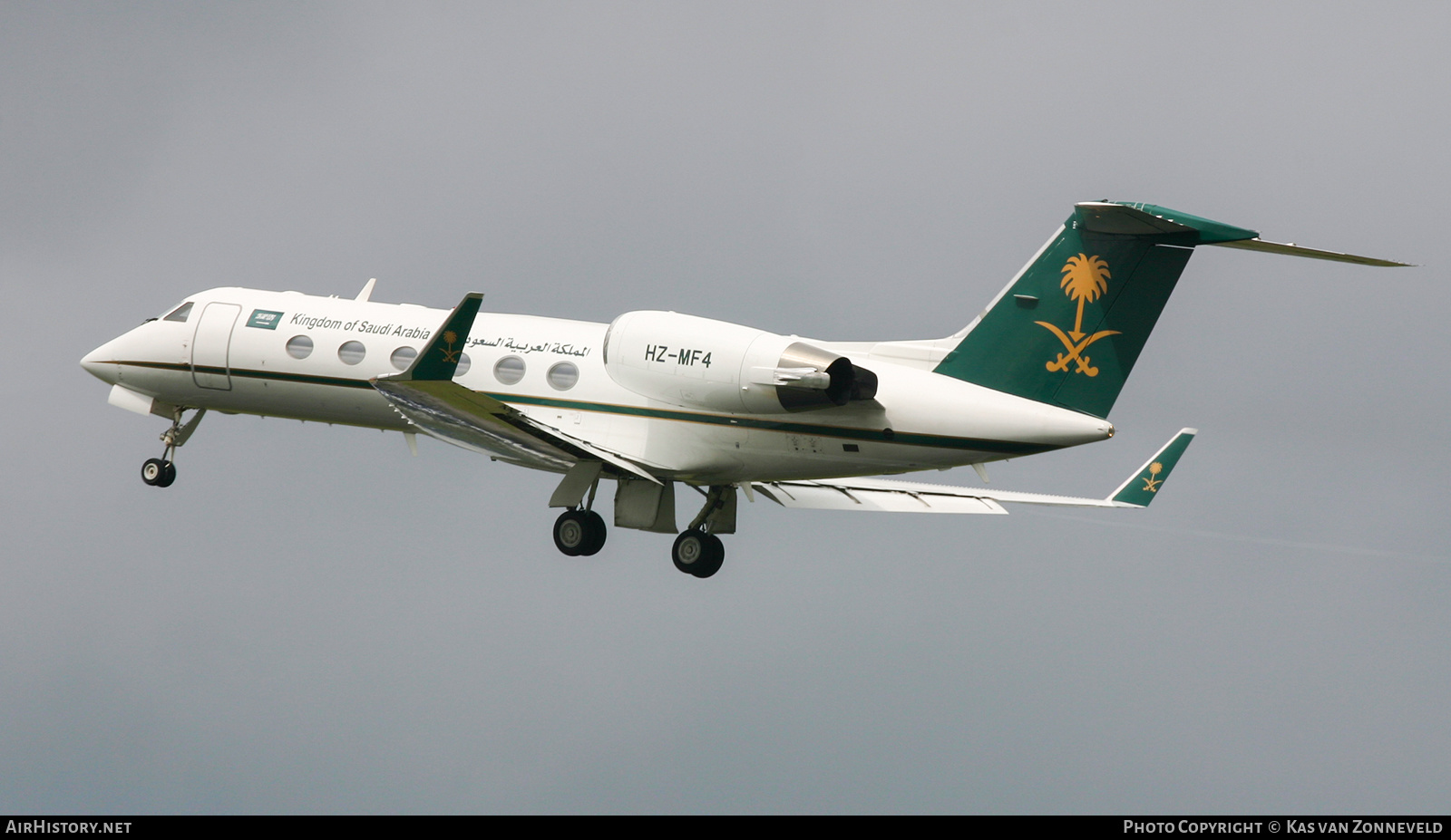 Aircraft Photo of HZ-MF4 | Gulfstream Aerospace G-IV Gulfstream G300 | Kingdom of Saudi Arabia | AirHistory.net #468576