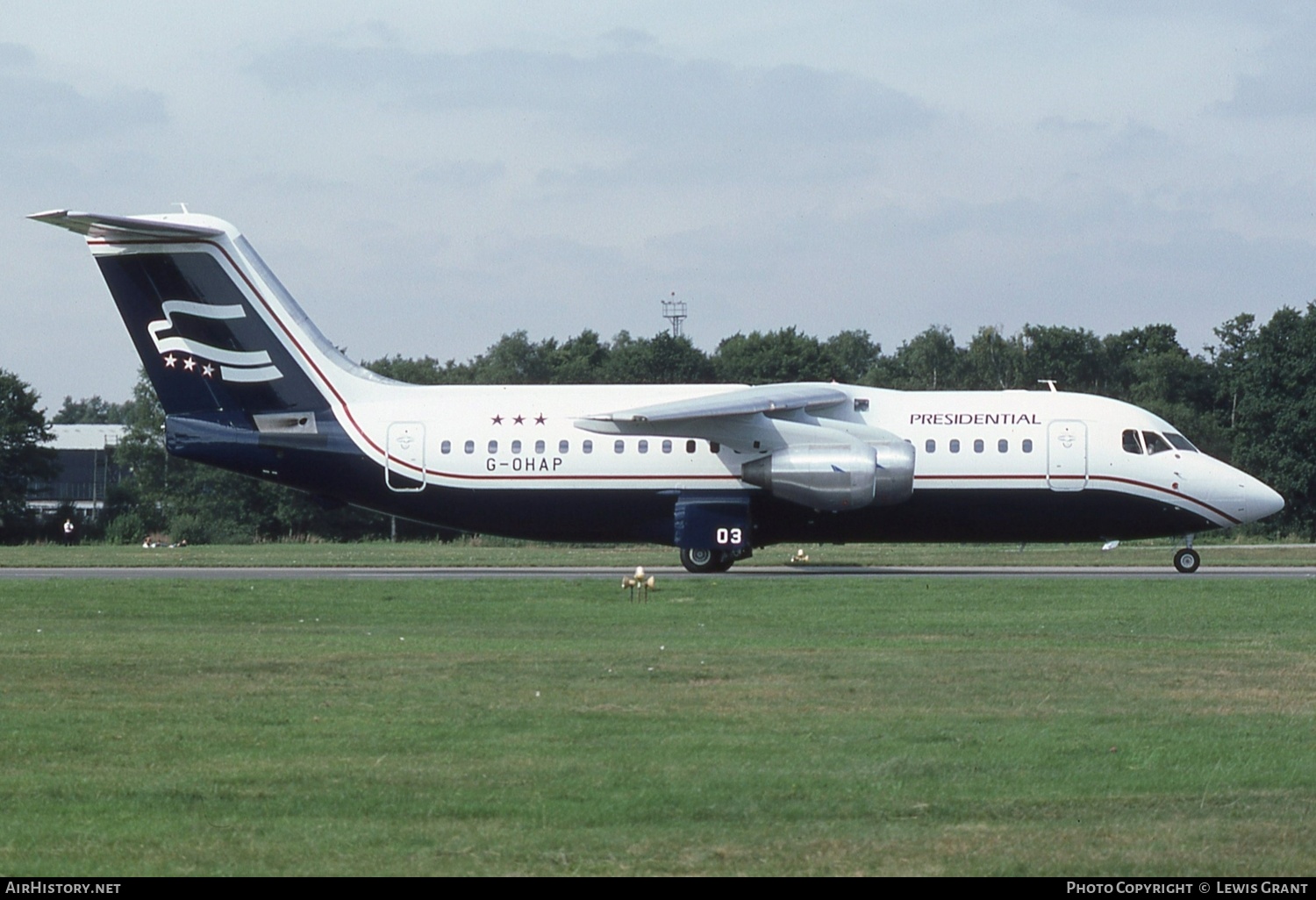 Aircraft Photo of G-OHAP | British Aerospace BAe-146-200 | Presidential Airways | AirHistory.net #468578