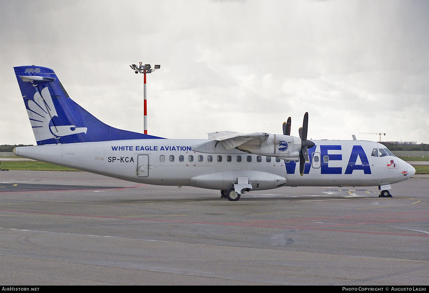 Aircraft Photo of SP-KCA | ATR ATR-42-300 | White Eagle Aviation - WEA | AirHistory.net #468586