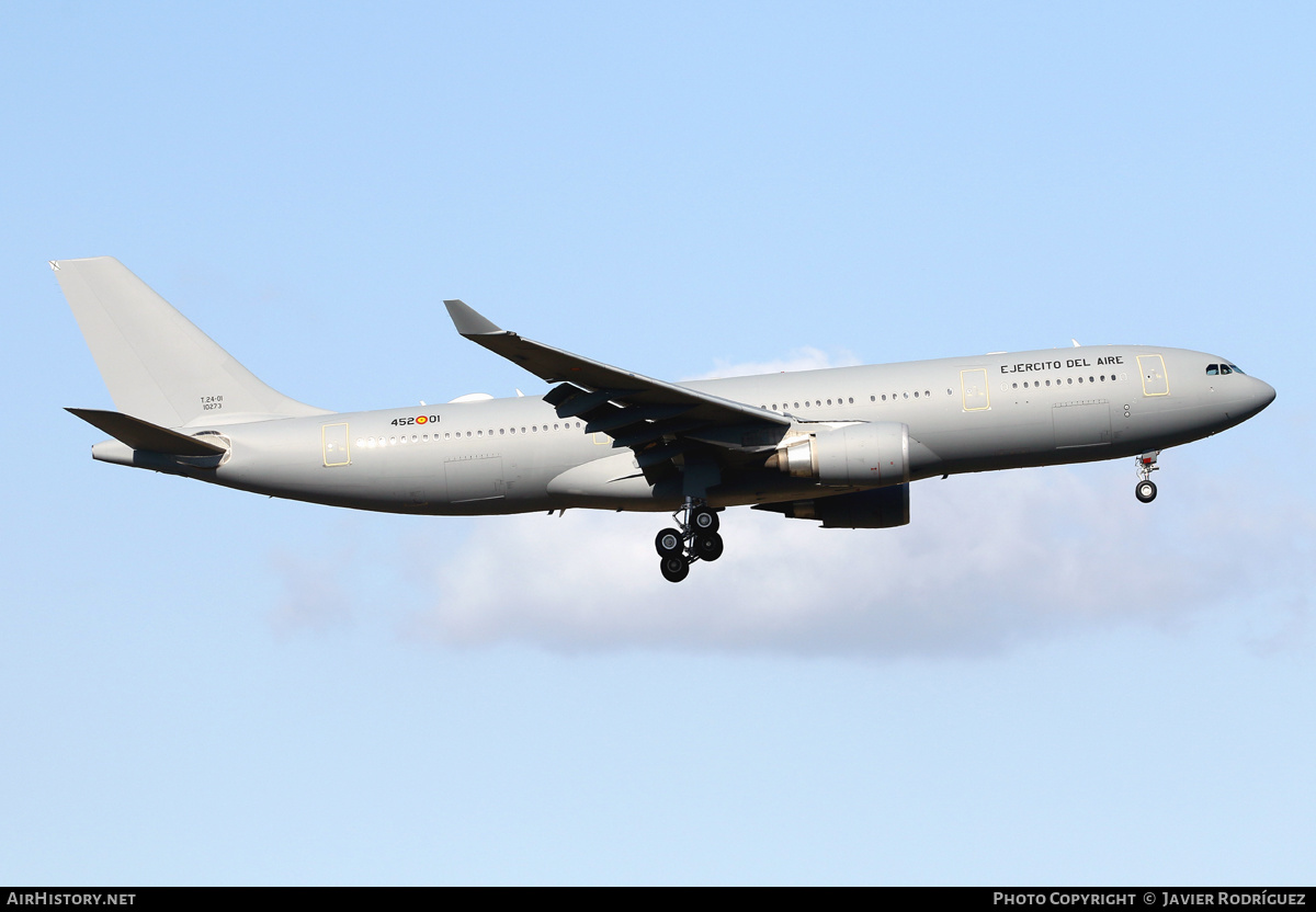 Aircraft Photo of T.24-01 | Airbus A330-202 | Spain - Air Force | AirHistory.net #468593