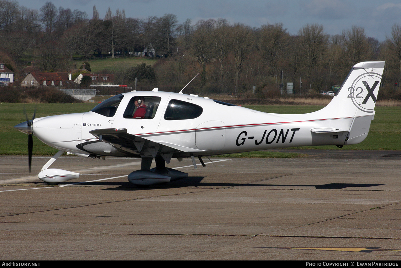 Aircraft Photo of G-JONT | Cirrus SR-22 G3-X | AirHistory.net #468601