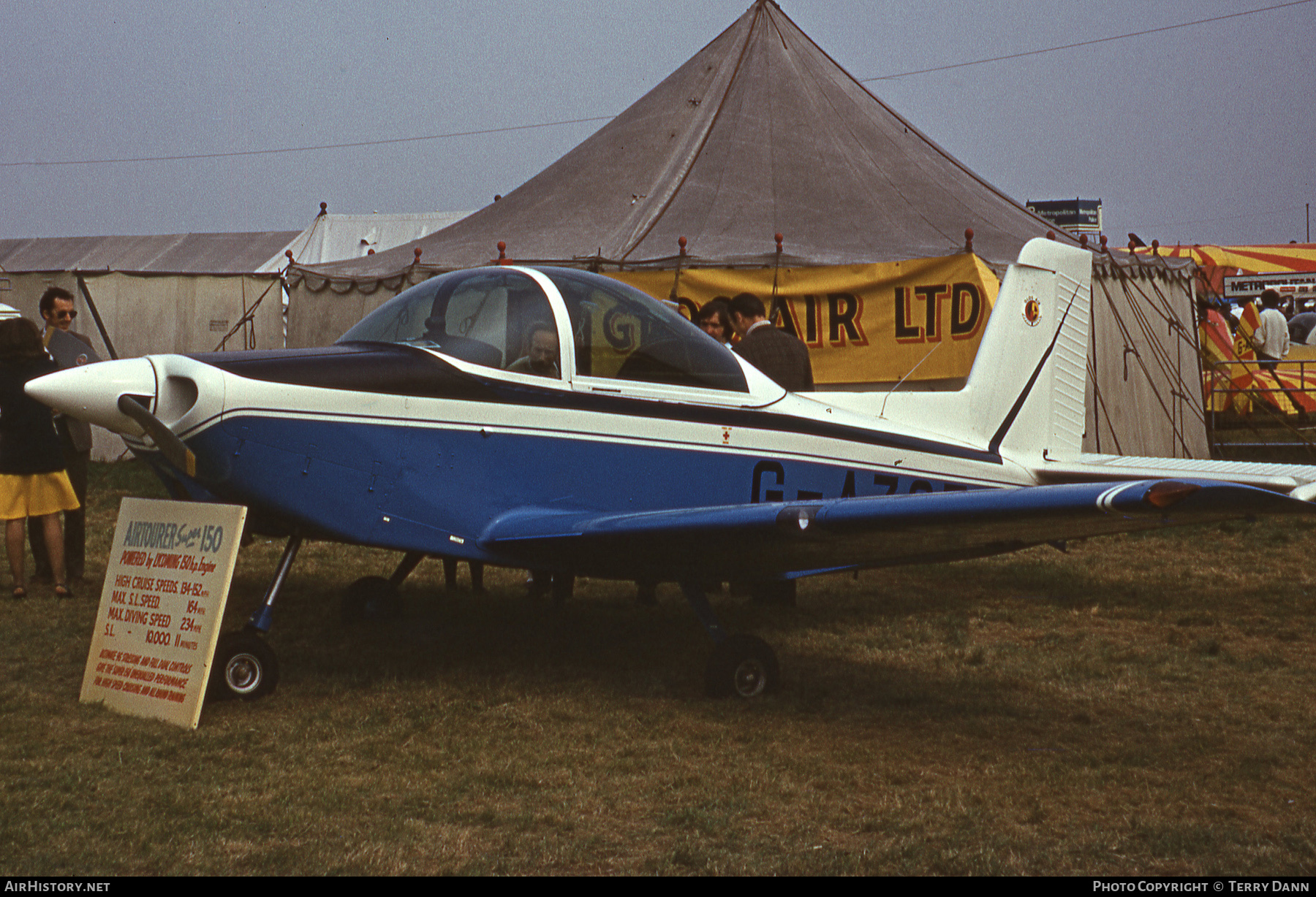 Aircraft Photo of G-AZOF | AESL Airtourer T5 Super 150 | AirHistory.net #468602