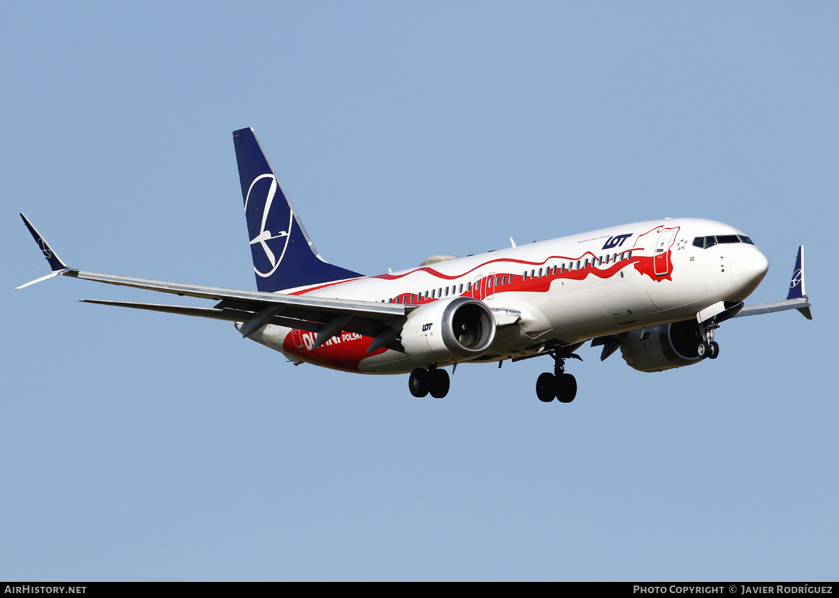 Aircraft Photo of SP-LVD | Boeing 737-8 Max 8 | LOT Polish Airlines - Polskie Linie Lotnicze | AirHistory.net #468609