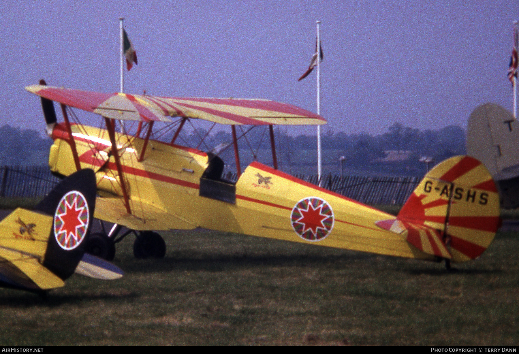 Aircraft Photo of G-ASHS | SNCAN Stampe SV-4C | The Tiger Club | AirHistory.net #468612