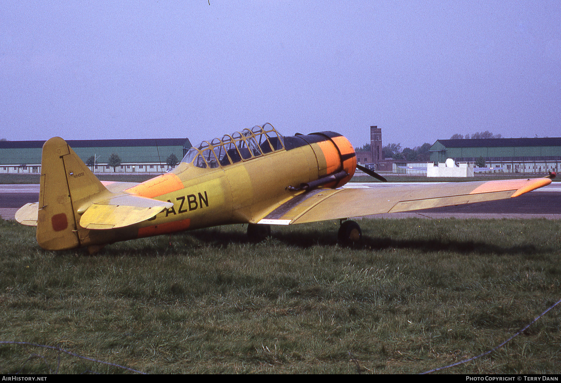 Aircraft Photo of G-AZBN / 43-13132 | North American AT-16 Harvard IIB | AirHistory.net #468613
