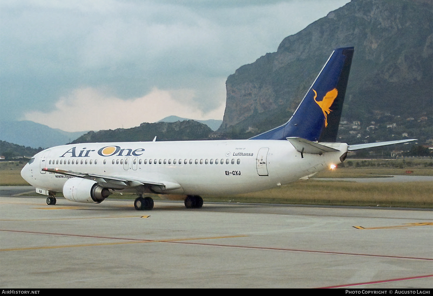 Aircraft Photo of EI-CXJ | Boeing 737-4Q8 | Air One | AirHistory.net #468618