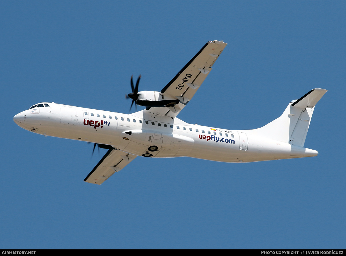Aircraft Photo of EC-KKQ | ATR ATR-72-500 (ATR-72-212A) | Uep!Fly | AirHistory.net #468630