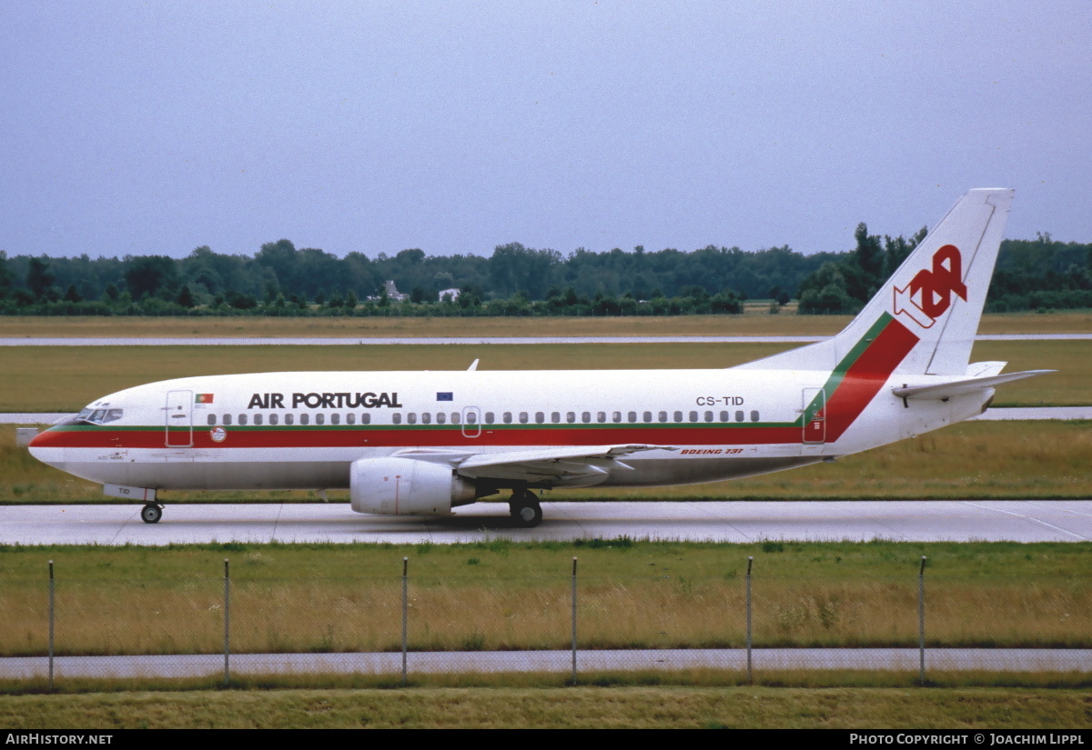 Aircraft Photo of CS-TID | Boeing 737-382 | TAP Air Portugal | AirHistory.net #468642