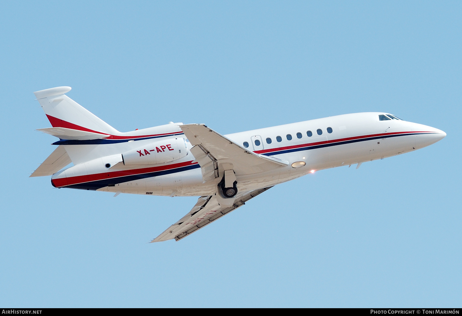Aircraft Photo of XA-APE | Dassault Falcon 900B | AirHistory.net #468655