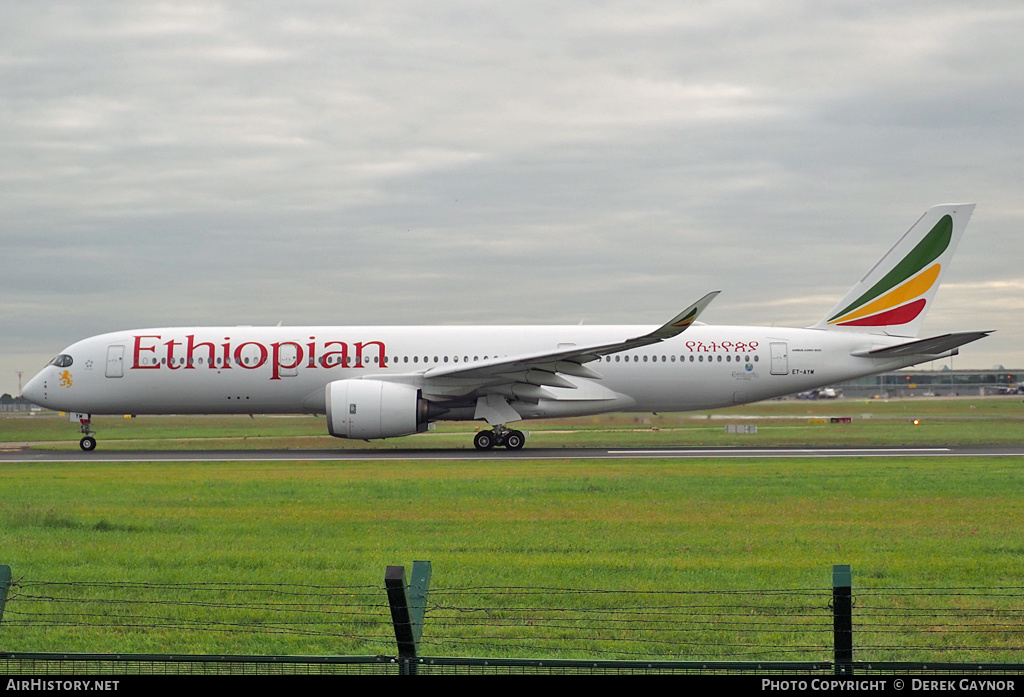 Aircraft Photo of F-WZFH / ET-AYM | Airbus A350-941 | Ethiopian Airlines | AirHistory.net #468662