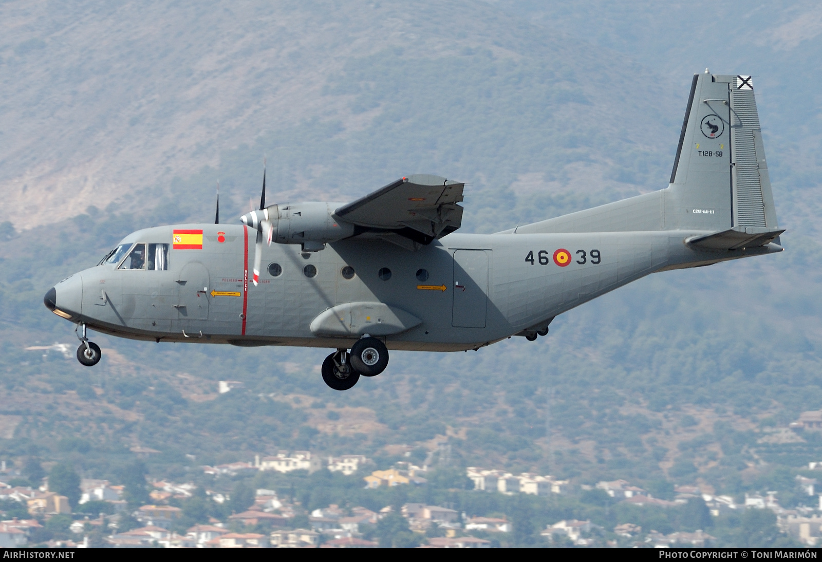 Aircraft Photo of T.12B-58 | CASA C-212-100 Aviocar | Spain - Air Force | AirHistory.net #468670
