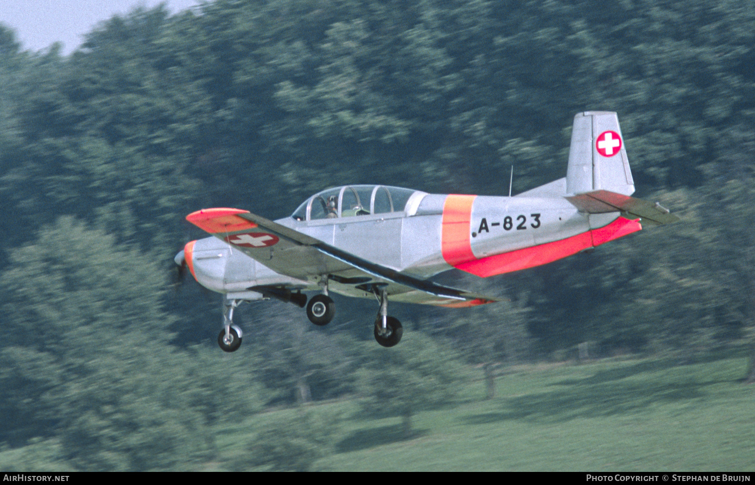 Aircraft Photo of A-823 | Pilatus P-3-05 | Switzerland - Air Force | AirHistory.net #468671