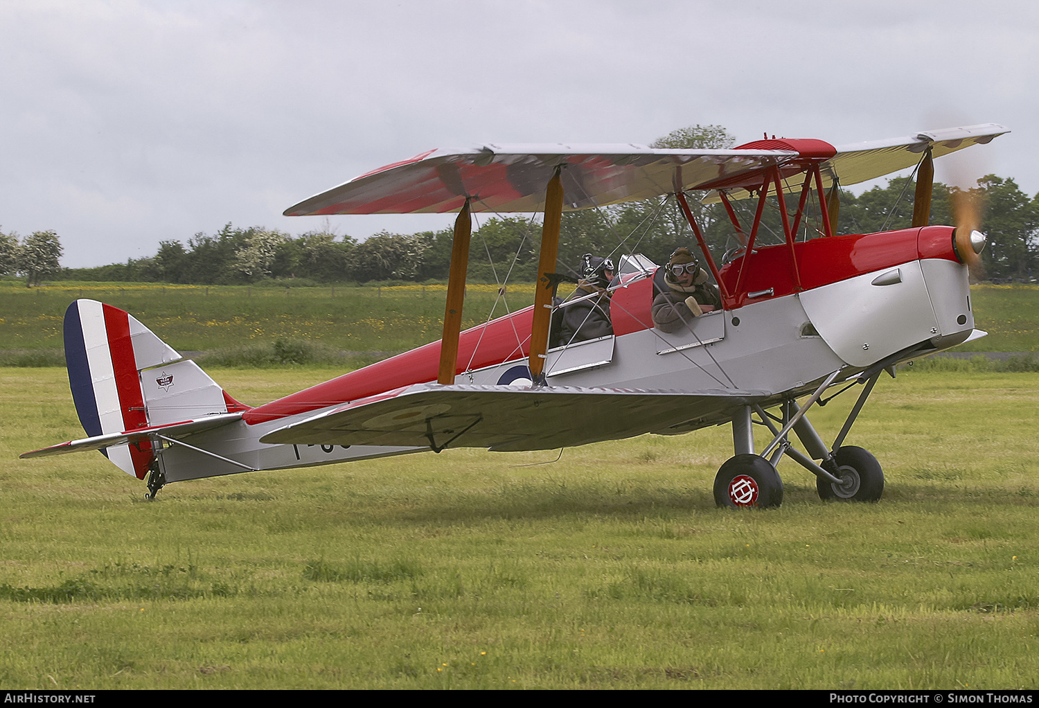 Aircraft Photo of G-ANNI / T6953 | De Havilland D.H. 82A Tiger Moth II | UK - Air Force | AirHistory.net #468678