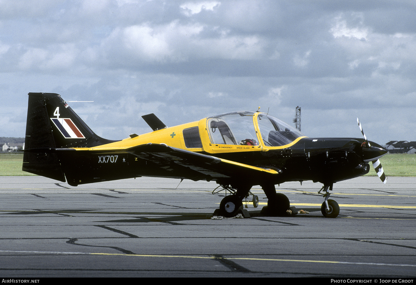 Aircraft Photo of G-CBDS / XX707 | Scottish Aviation Bulldog T1 | UK - Air Force | AirHistory.net #468680