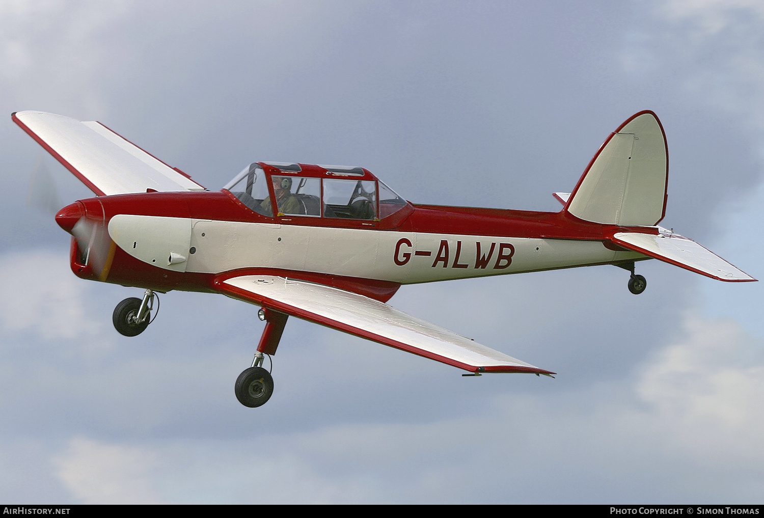Aircraft Photo of G-ALWB | De Havilland DHC-1 Chipmunk Mk22A | AirHistory.net #468683